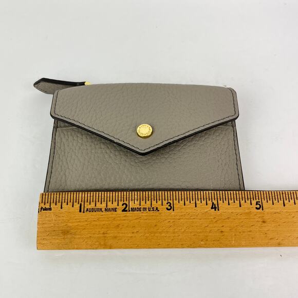 Aimee Kestenberg Leather Zipper Change Purse Card Wallet - Picture 5 of 5